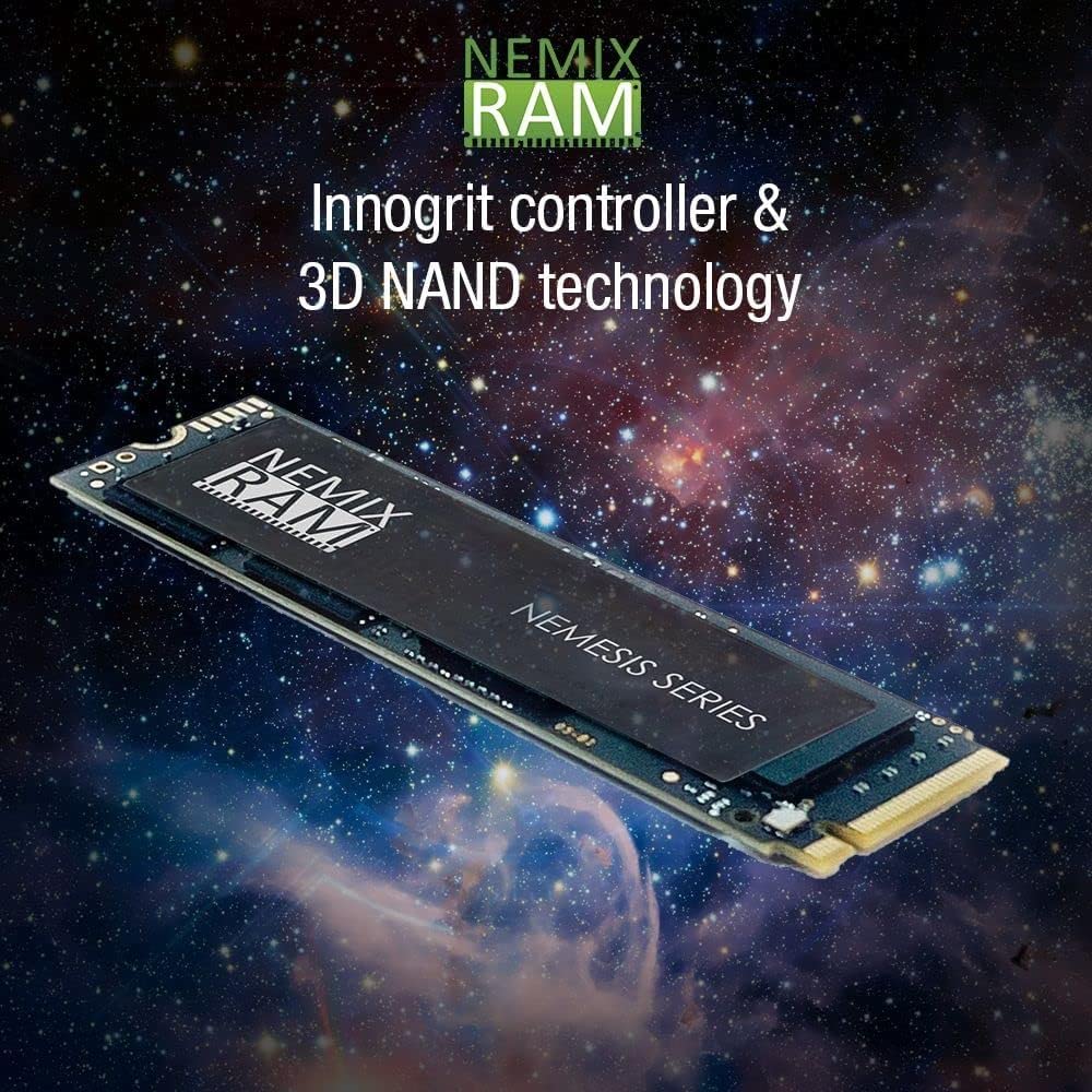NEMIX RAM Nemesis シリーズ 4TB M.2 2280 Gen4 NVMe SSD Playstation