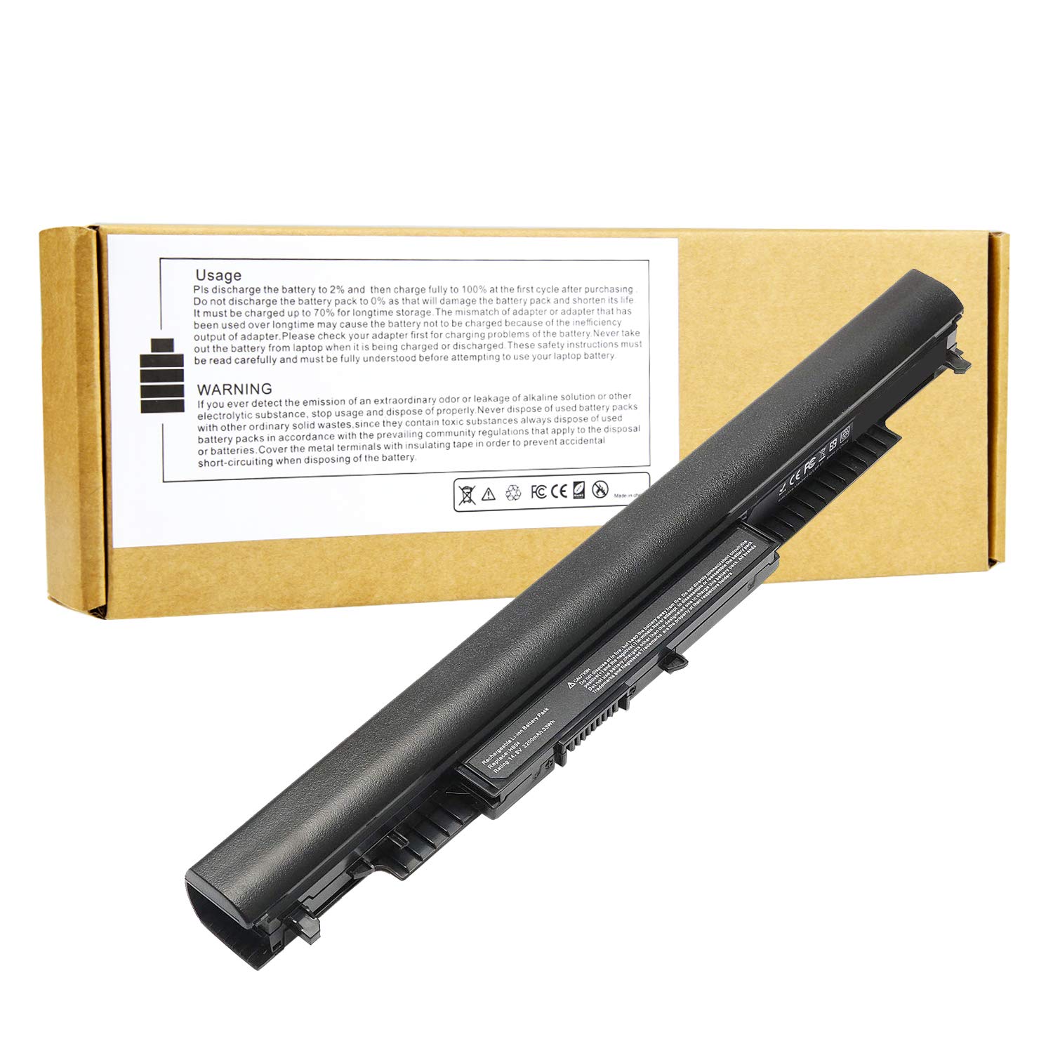 Fancy Buying 807956-001 Battery Compatible with HP 807957-001 HS04 807611-421 HS03 HSTNN-LB6U 15-AY039WM 15-AY009DX 15-AY061NR 15-BA009DX TPN-I119 15-