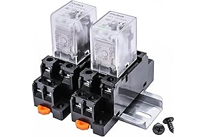 12 Volt DC Relay: mxuteuk JQX-13FL 8 Pin Power Relay