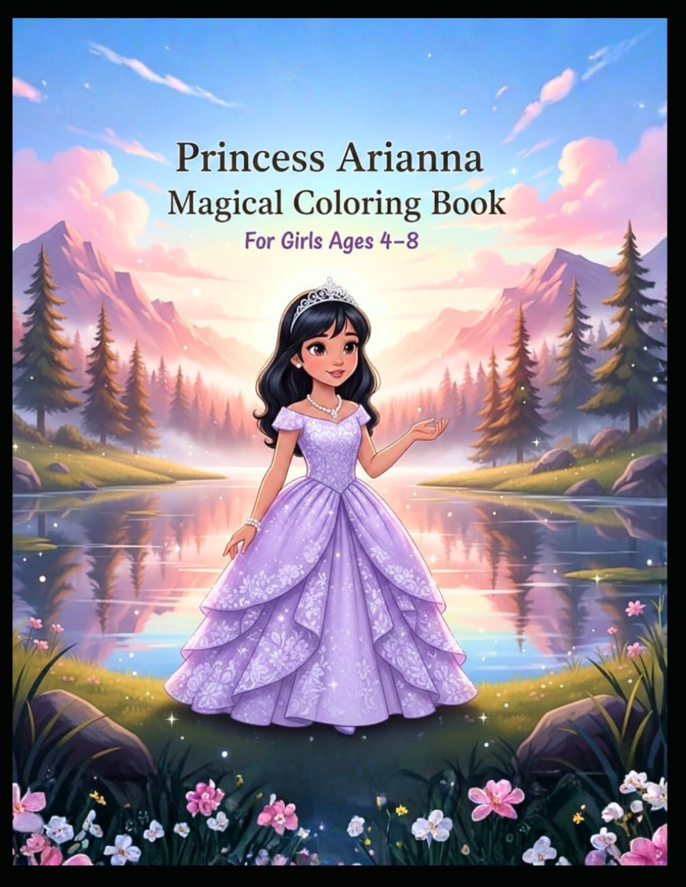 Princess Arianna Magical World Coloring Series: Magical Princess, Unicorn, Mermaid & Fairy Coloring Fun for Girls Ages 4–8