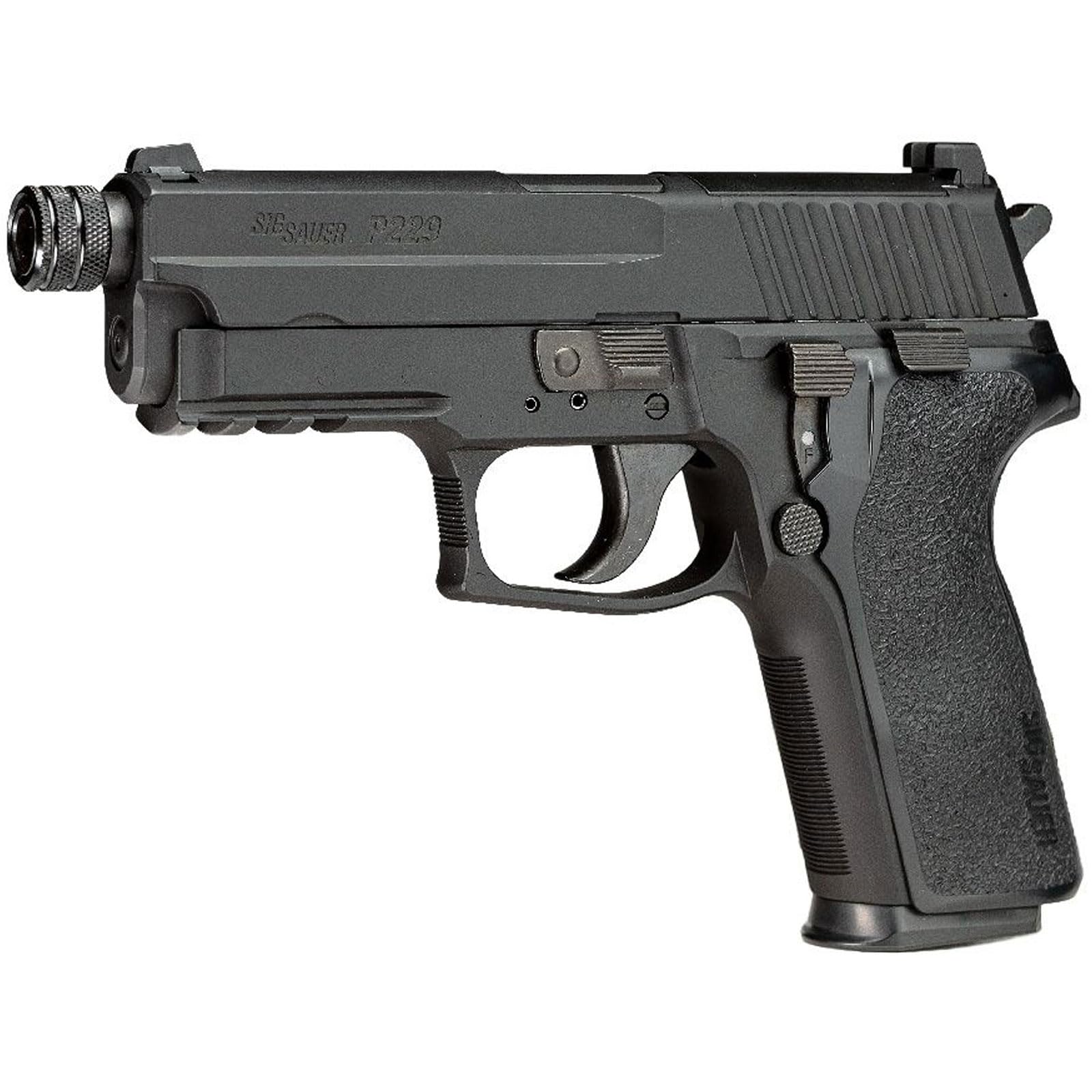 SIG SAUER P229 Blowback CO2 Air Pistol .177 Cal BB & Pellet Gun | Durable Semi-Auto CO2 Airgun with E2 Grip, 16-Round Magazine, Optics-Ready Slide & Picatinny Rail