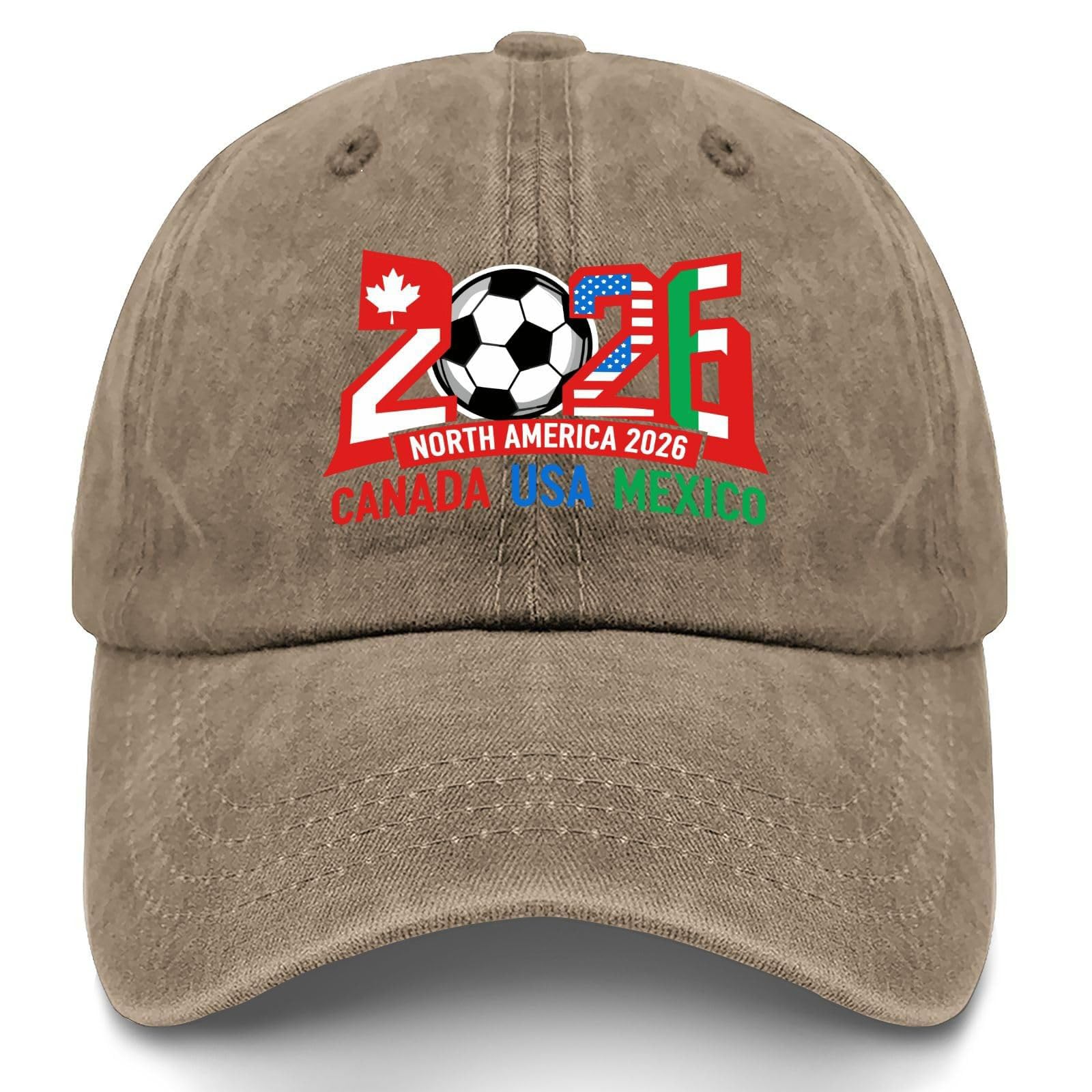 2026 Cup Hat, USA Canada Mexico World Cup Soccer Cap, Host Country Soccer Football Cap, Cotton Baseball Hat for Men Women — view 10