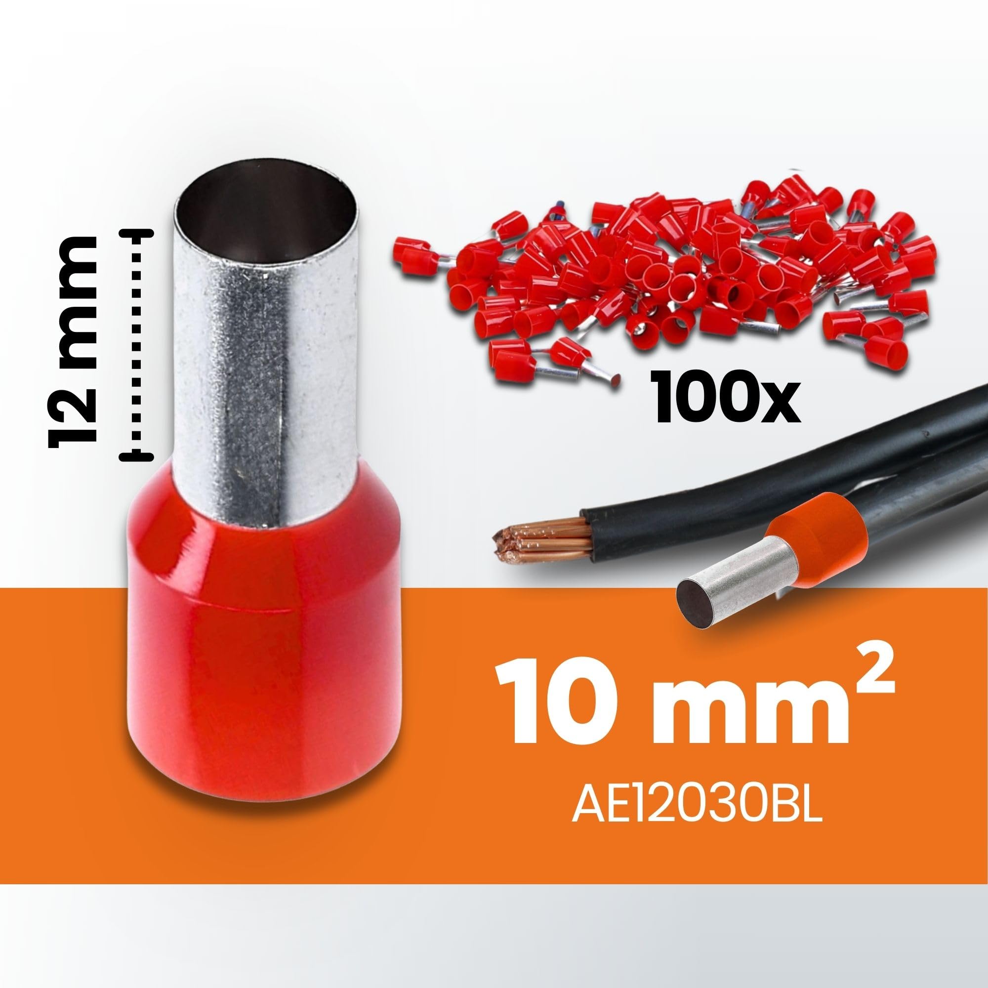 LAPP H07V-K 16 Mm² Einzelader – 5 Meter, Rot, Feindrähtig, Für Maschinenverdrahtung & Installation