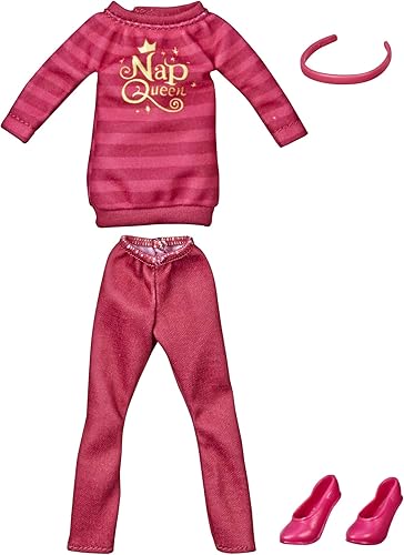 Disney Princess Comfy Squad Fashion Pack para muñeca Aurora, ropa para muñeca de moda Disney inspirada en Ralph Breaks The Internet Movie