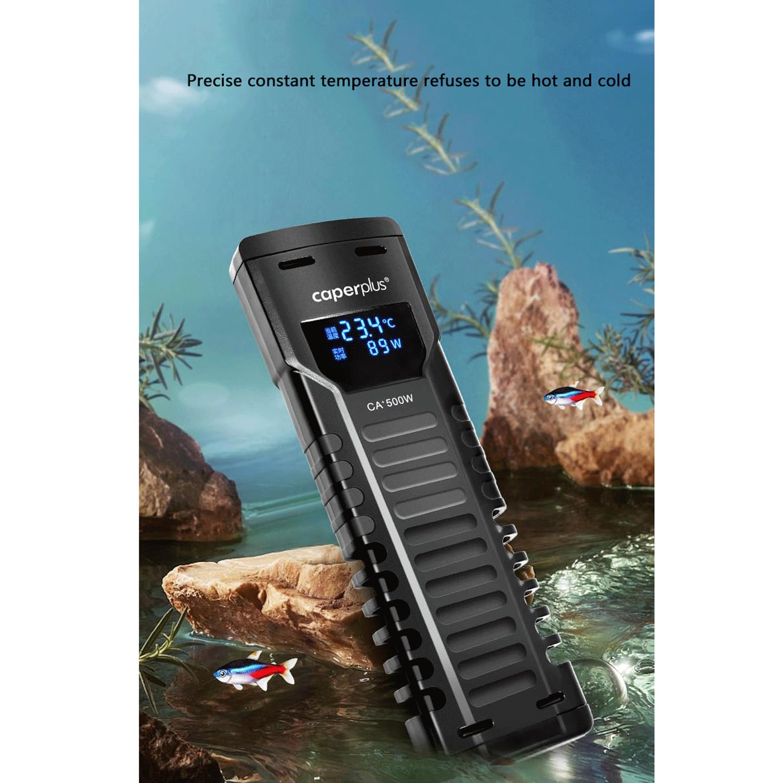 Asta di Riscaldamento Serbatoio Pesce Barra Riscaldamento Automatica Temperatura Costante per Il Risparmio Energetico,800W