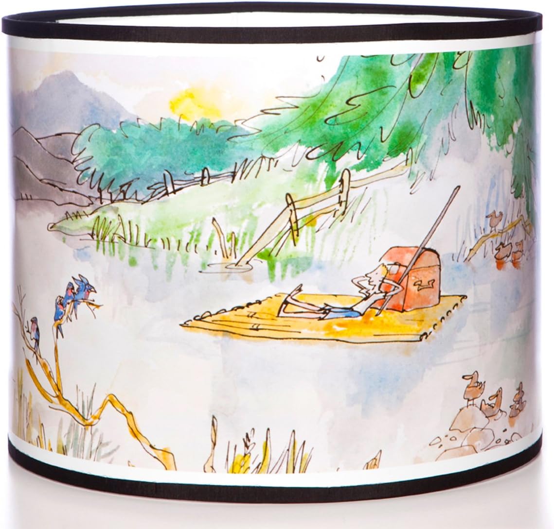 Quentin Blake Pendant Lampshade Featuring The Barnaby Illustration from The 'Sixes and Sevens' Book by John Yeoman.