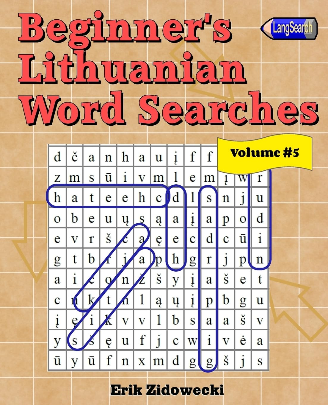 Beginner's Lithuanian Word Searches - Volume 5