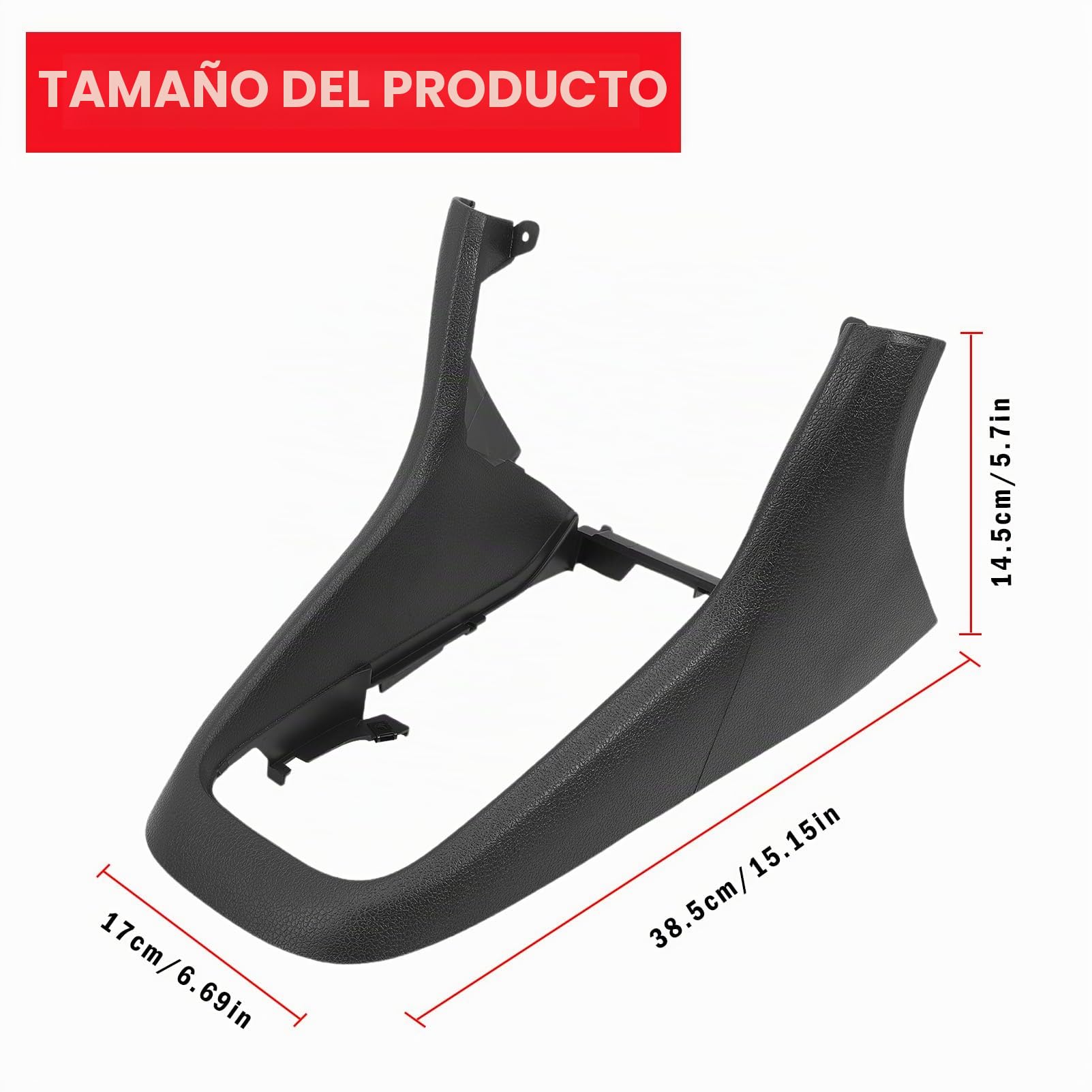 Cubierta central para consola central Golf 6 MK6 2008–2013 5K0863680 piezas interior