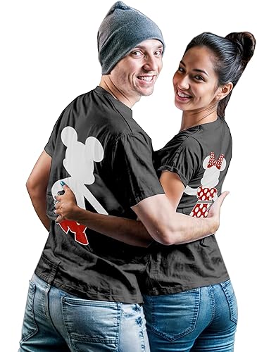 Miniatura 5 de Camisas a juego para parejas, para sus parejas, para hombres, mujeres, marido, esposa, camisetas para el día de San Valentín.