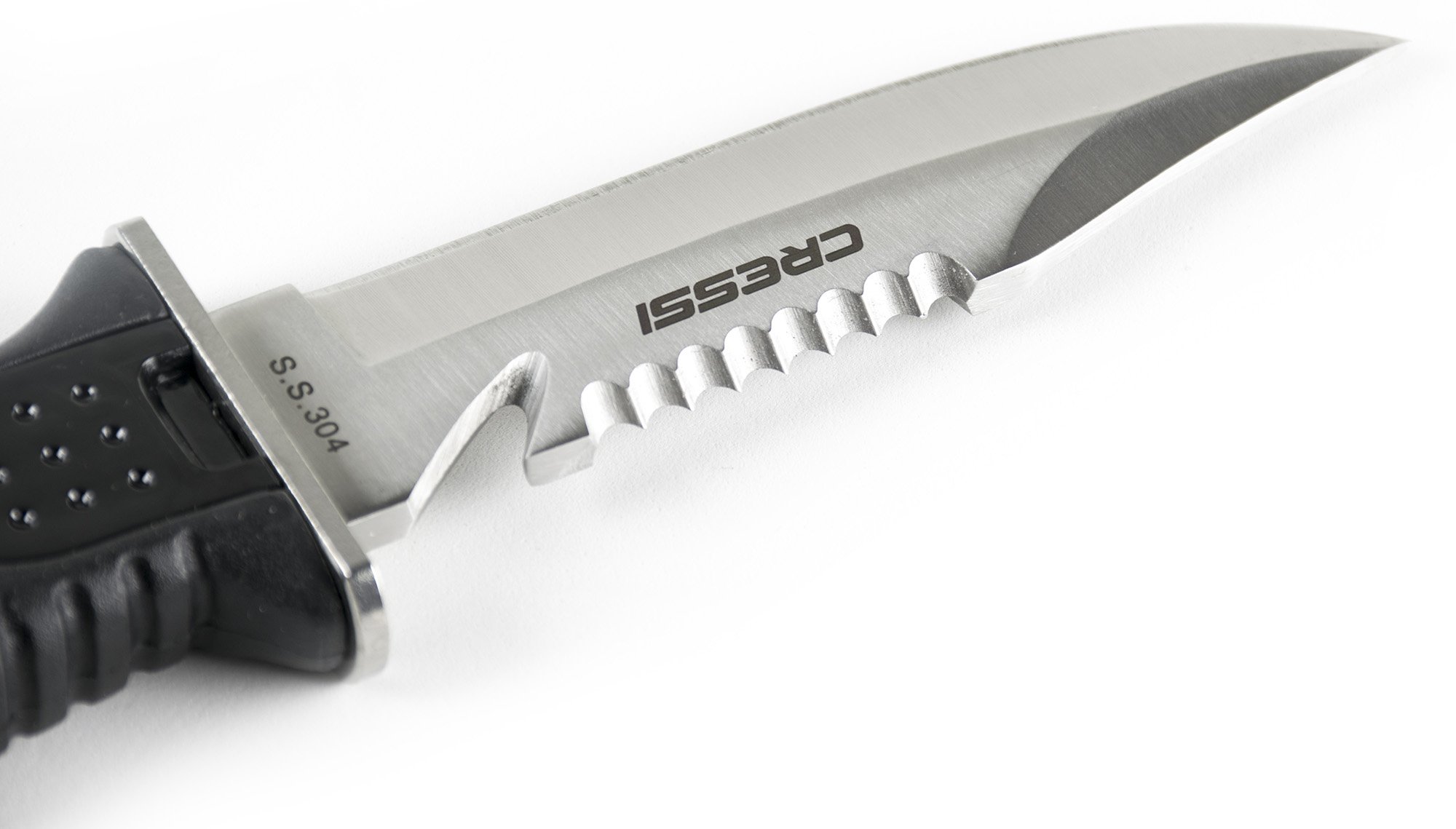 Cressi Cuchillo de buceo, color negro