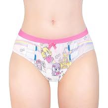 Littleforbig Womens Ladies Soft Silky Underwear Hipster Briefs Babydoll Fairy Littles in Dreamland Oopsie Potty Pants