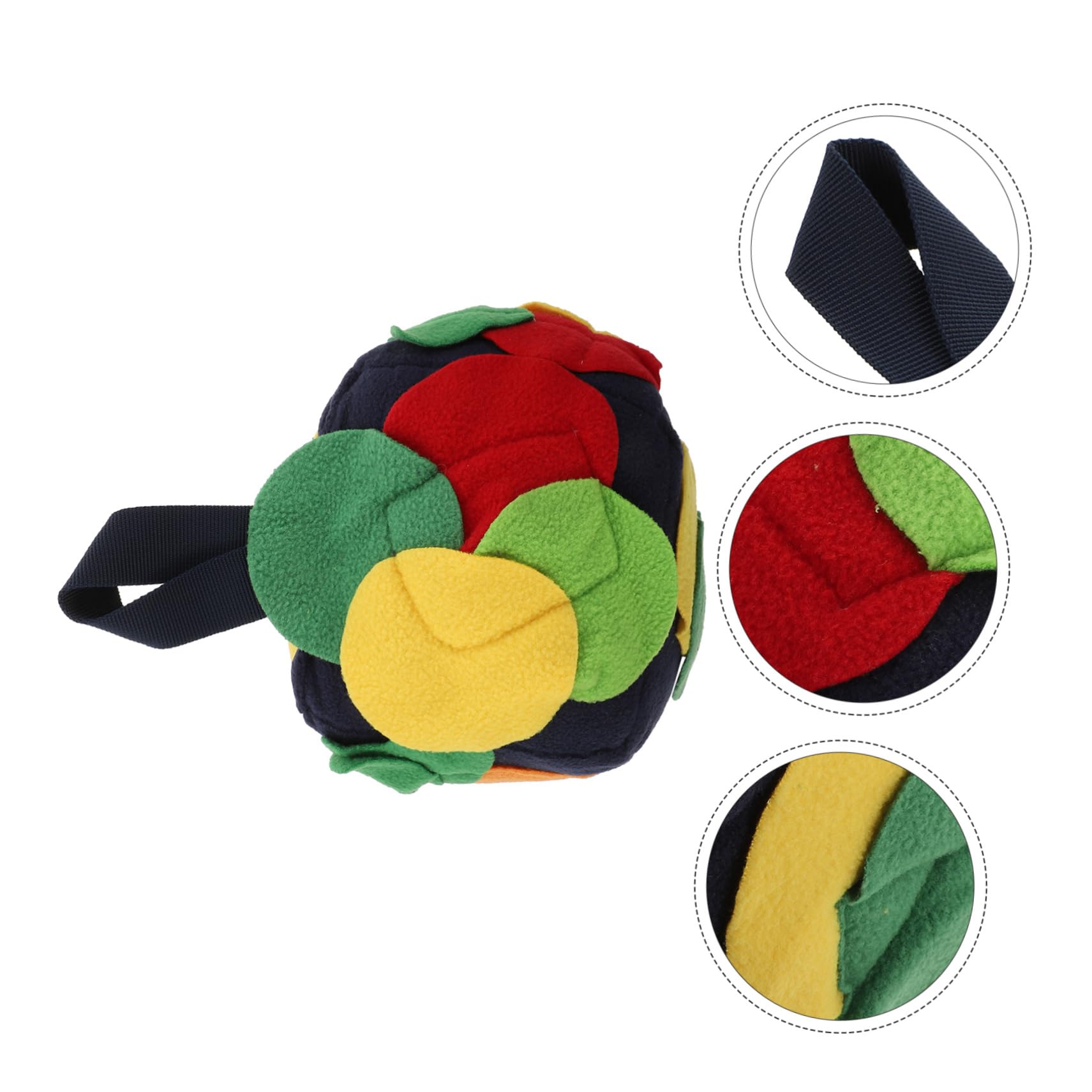 Kisangel 2piezas Pelota De Forrajeo para Perros Juguete Interactivo De Alimentación Lenta para Estimulación Mental y Evitar La Obesidad Retro