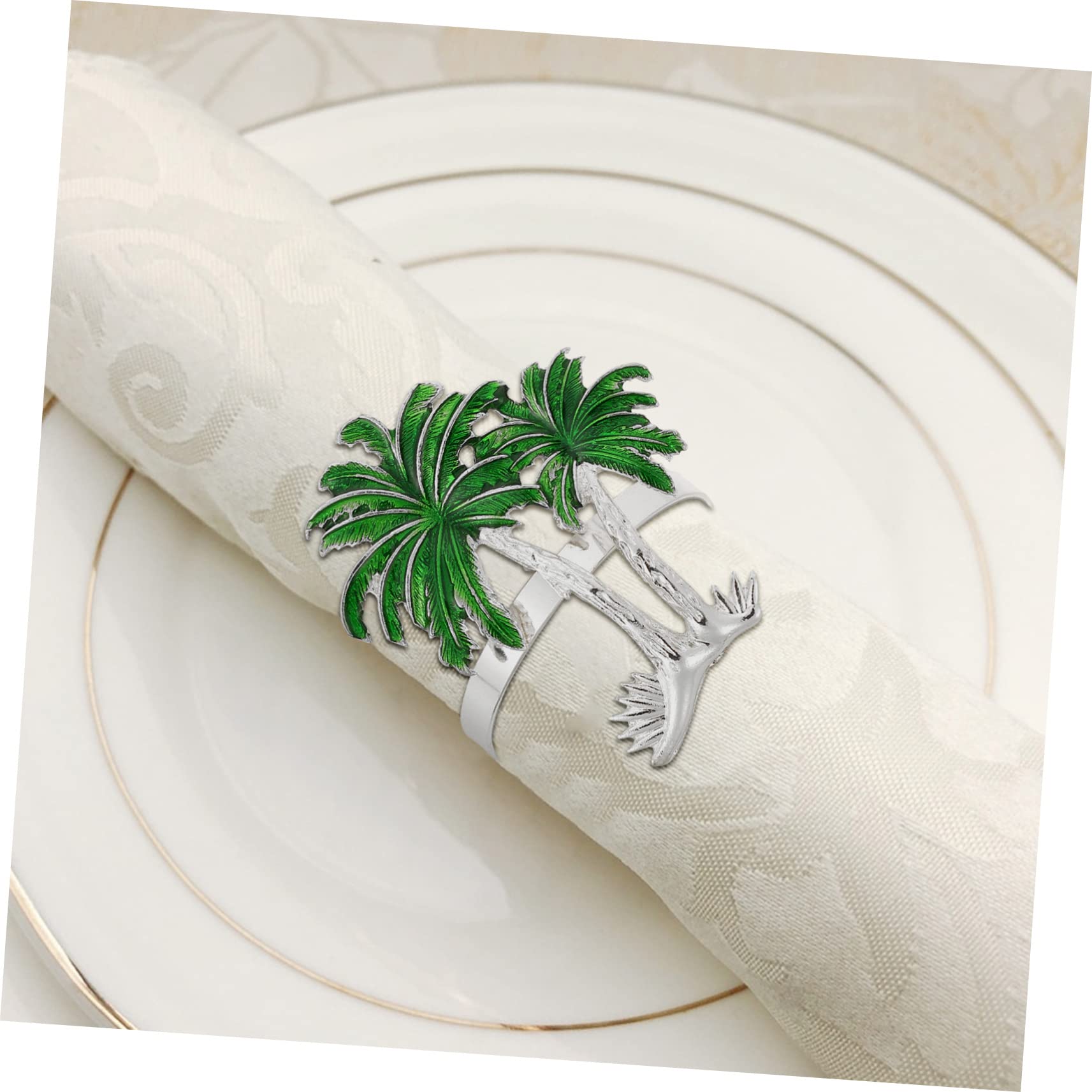 TOPBATHY 16piezas De Anillos De Servilleta De Forma De Árbol De para Decoración De Bodas y Familiares