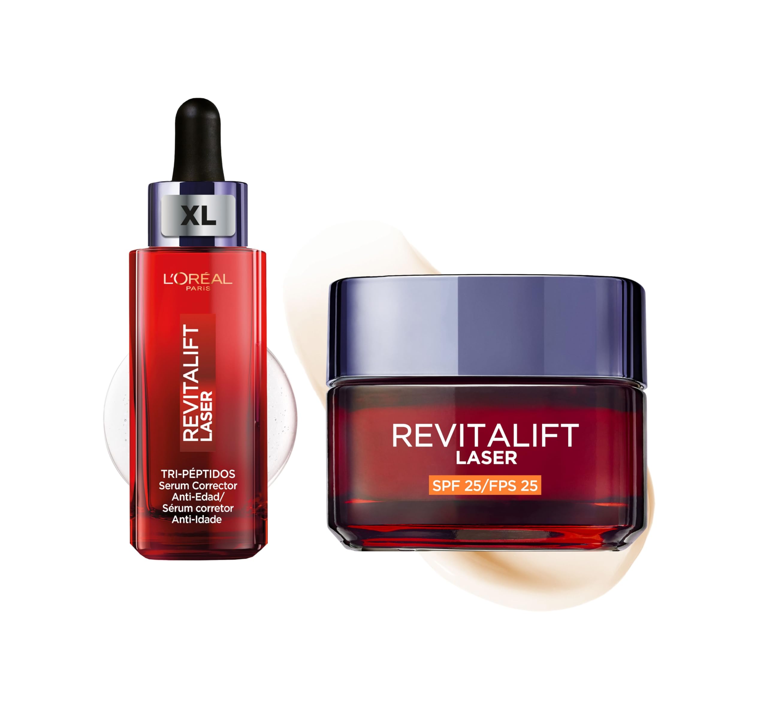 L'Oréal Paris Revitalift Láser Triple Acción Crema de Día Nº1 Anti-Edad Protección Solar SPF25 con Pro-Retinol, Ácido Hialurónico y Vitamina Cg. Reduce Arrugas, Reafirma y Reduce Manchas Oscuras, 50ml — view 9