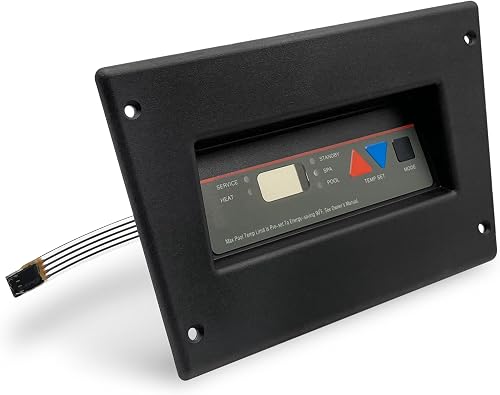 IDXL2BKP1930 Bezel & Keypad Assembly Replacement for Select Hayward Heater | Compatible with Hayward H Series Low Nox Induced Draft Heaters from 2005 to Present,Excluding gaskets