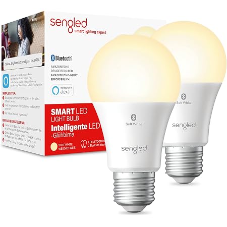 Ampoule Connectée WiFi Tapo E27 - 2 Pack - Dimmable 806Lm, 2700K - Compatible Alexa Et Google Home