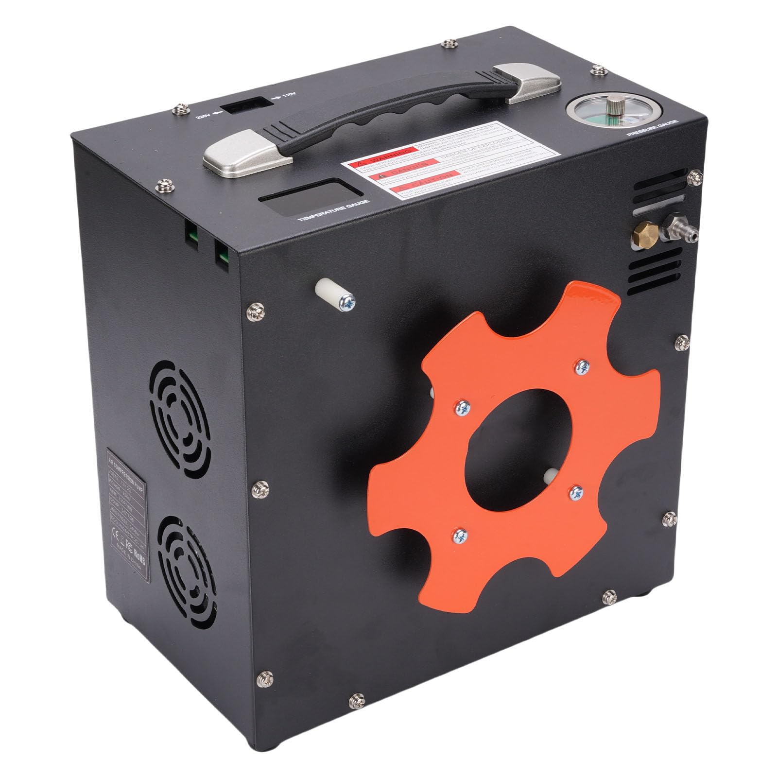 Drfeify 12 V Sprężarka Powietrza Samochodowego 12 V Pompa Powietrza Auto Inflator Opon Szybki Inflacja do 31MPA Kompaktowa Lekka Konstrukcja z Automatycznym Wyłączeniem dla Opon Kuls Nurkowanie