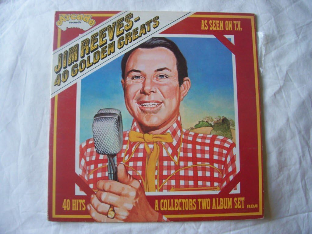 40 Golden Greats by Jim Reeves: Amazon.co.uk: CDs & Vinyl