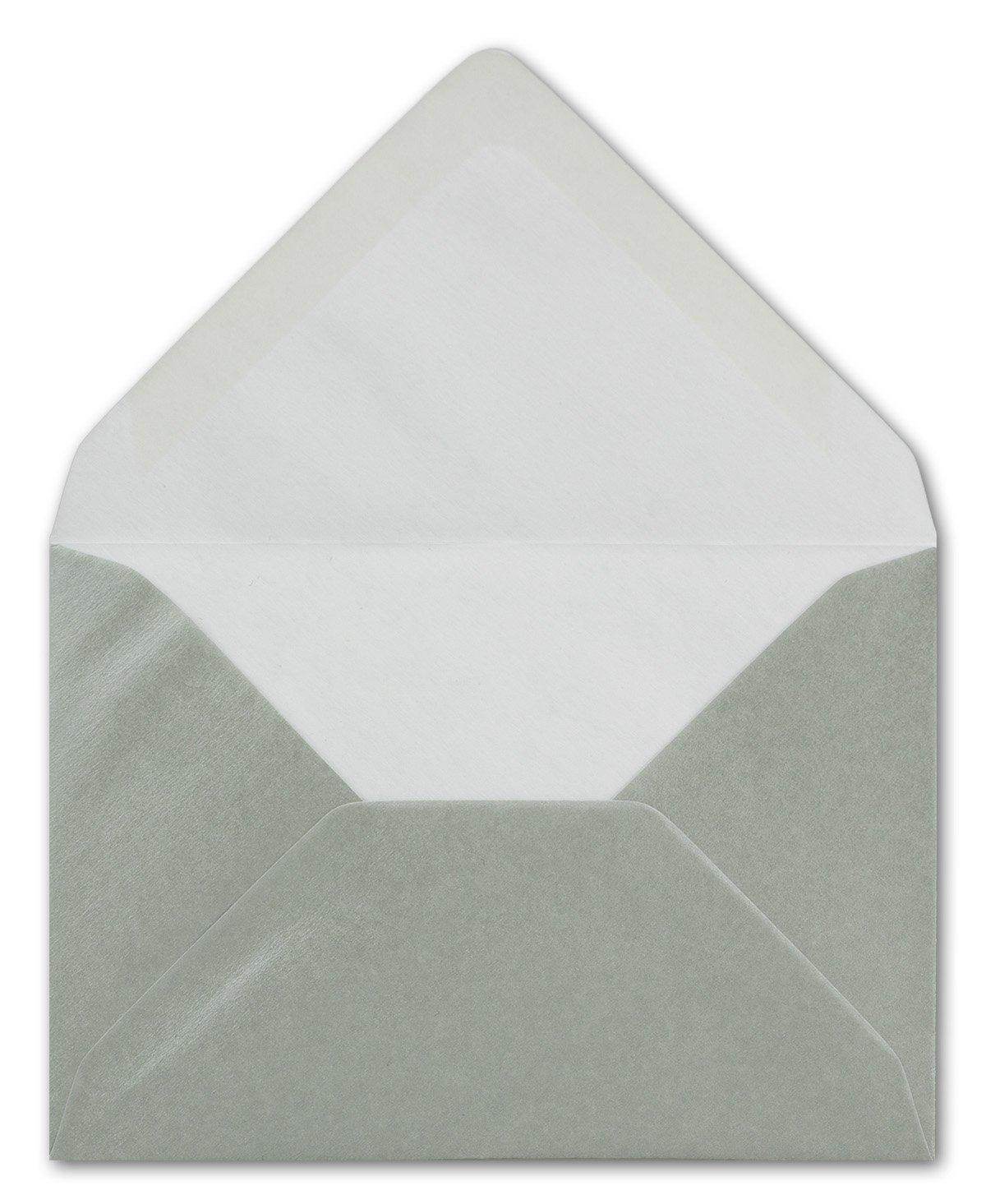 Karten und Co. - 400 buste per lettere, formato C7, 8,1 x 11,4 cm, con aletta a punta, con lembo umido da 80 g/mq, ideali per battesimi, nascite, Natale e bigliettini