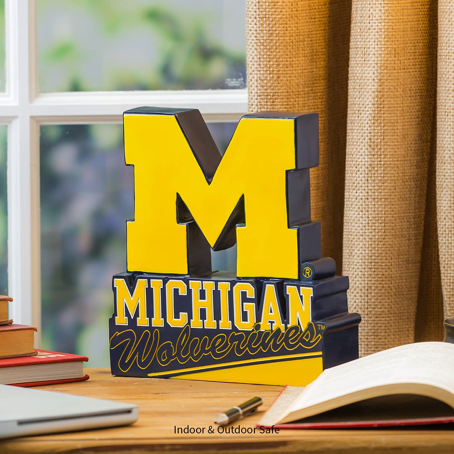 Team Sports America NCAA Universidad de Michigan Mascota Estatua 12 Pulgadas