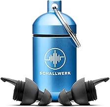 Schallwerk ® Sleep+ Bouchon d'oreille de Protection auditive pour Le Sommeil – atténue Le Bruit et Les ronflements – idéal pour Un Sommeil Calme et Contre Les ronflements