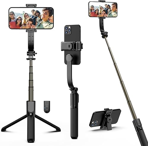 Barra de selfie portátil trípode de mano con control remoto inalámbrico desmontable y soporte de mini trípode palo selfie para iPhone 13 12 11 Pro