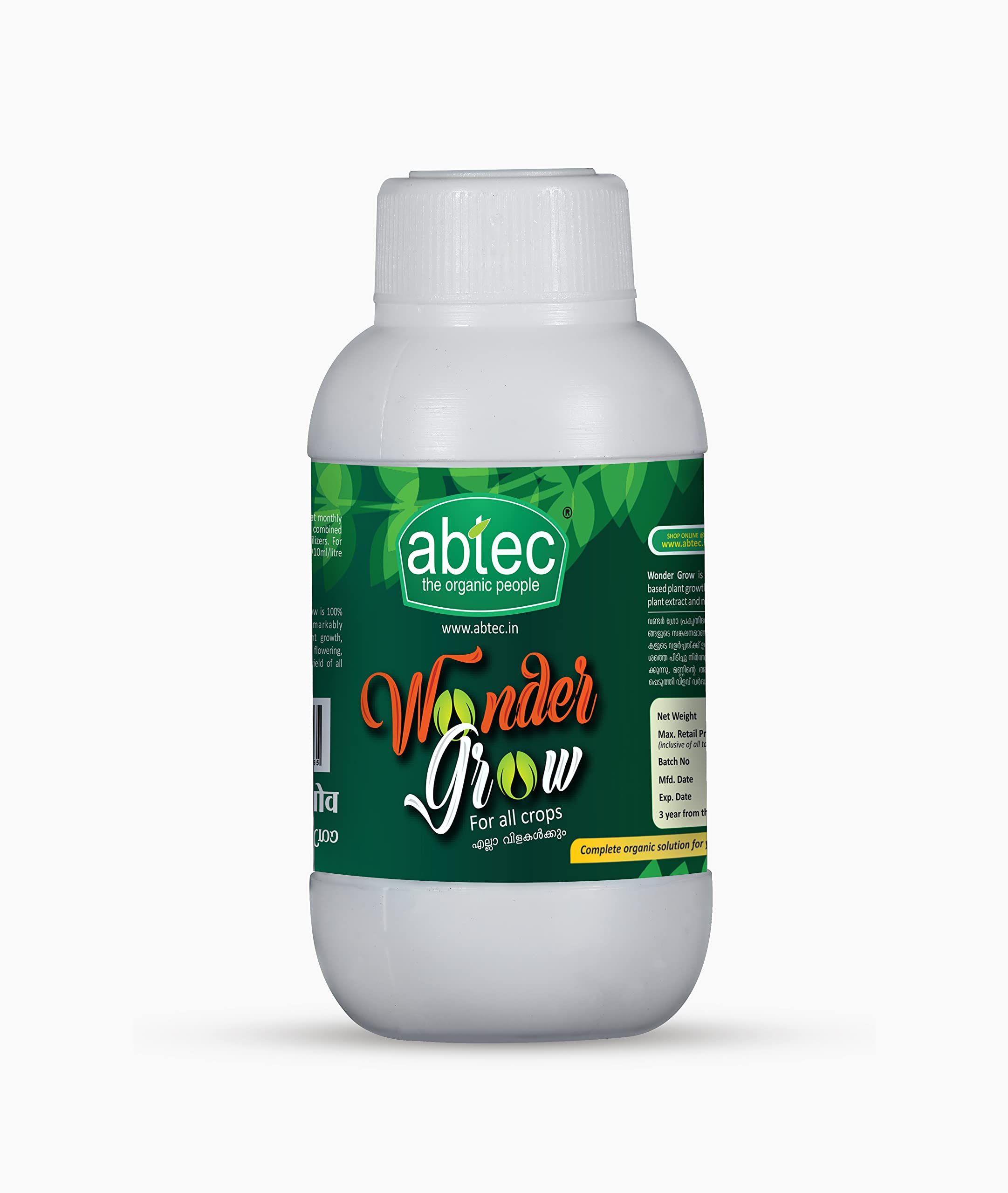 ABTEC Wonder Grow Concentration of a Blend of humic Acid (Potassium Humate), fulvic Acid, Amino acids, Seaweed and Plant Extract, Vitamins, Natural Minerals and Microbial metabolites (250ml) (B07YDR977D) Amazon Price History, Amazon Price Tracker