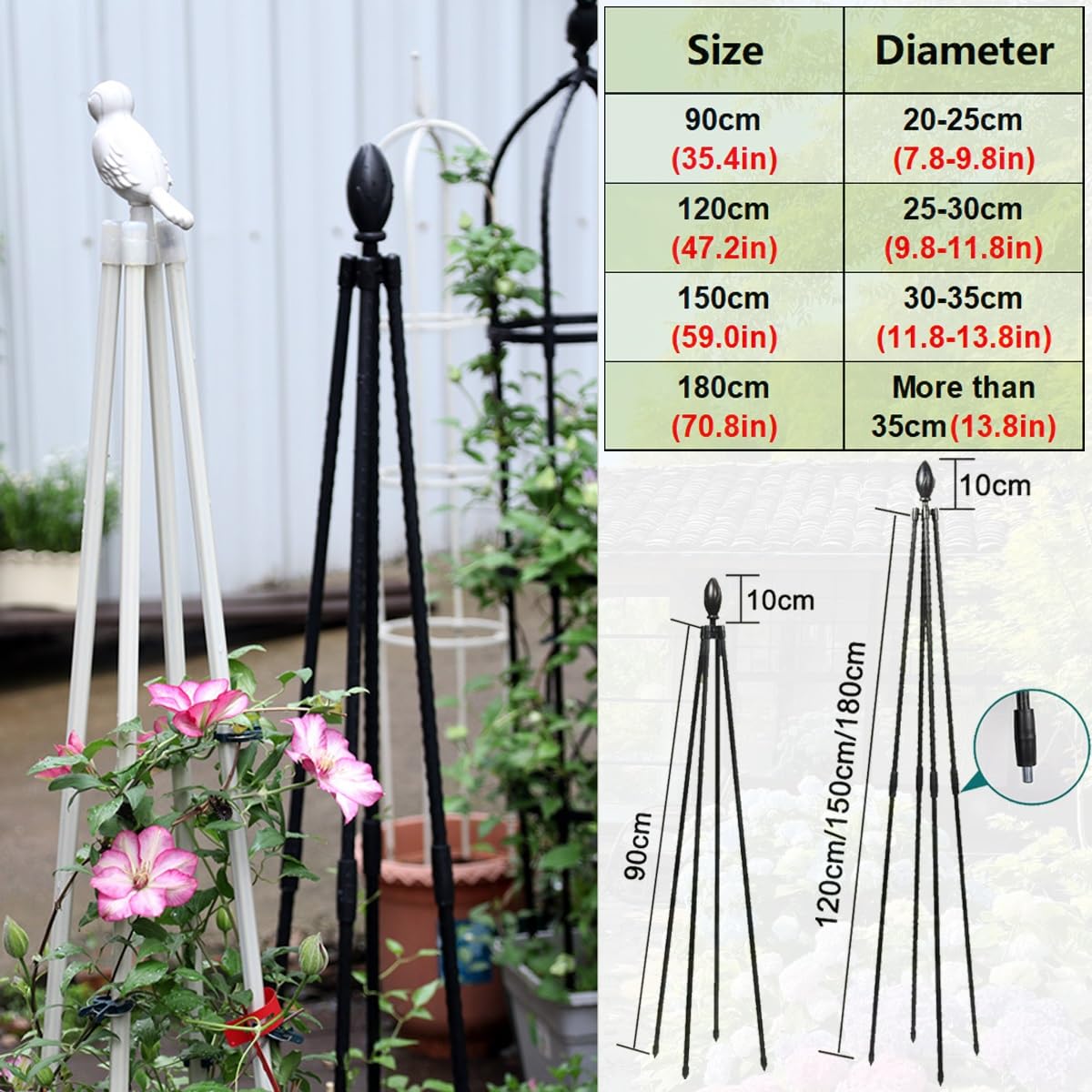 エジプト風オベリスク 緑色 約30cm エジプト風オベリスク 緑色 約30cm