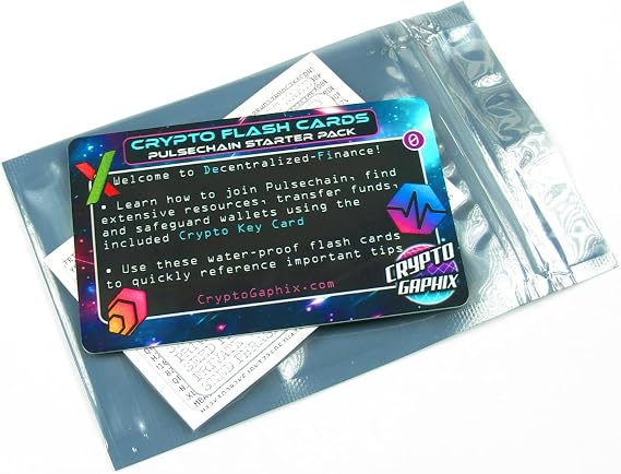 Crypto Flash Cards - Pulsechain Starter Pack