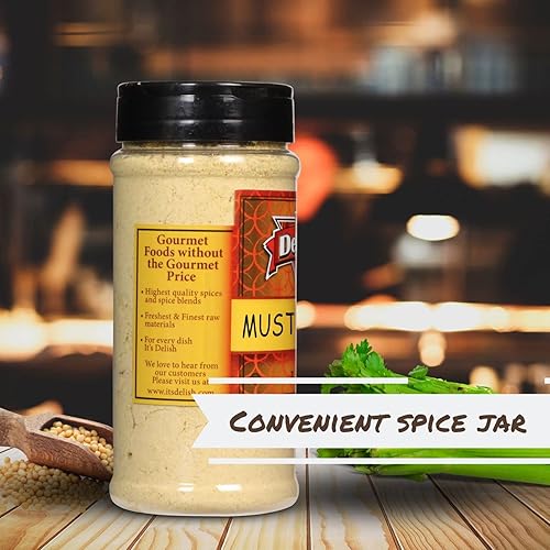 Miniatura 5 de Semillas de mostaza amarillas molidas por Its Delish, (5 libras)