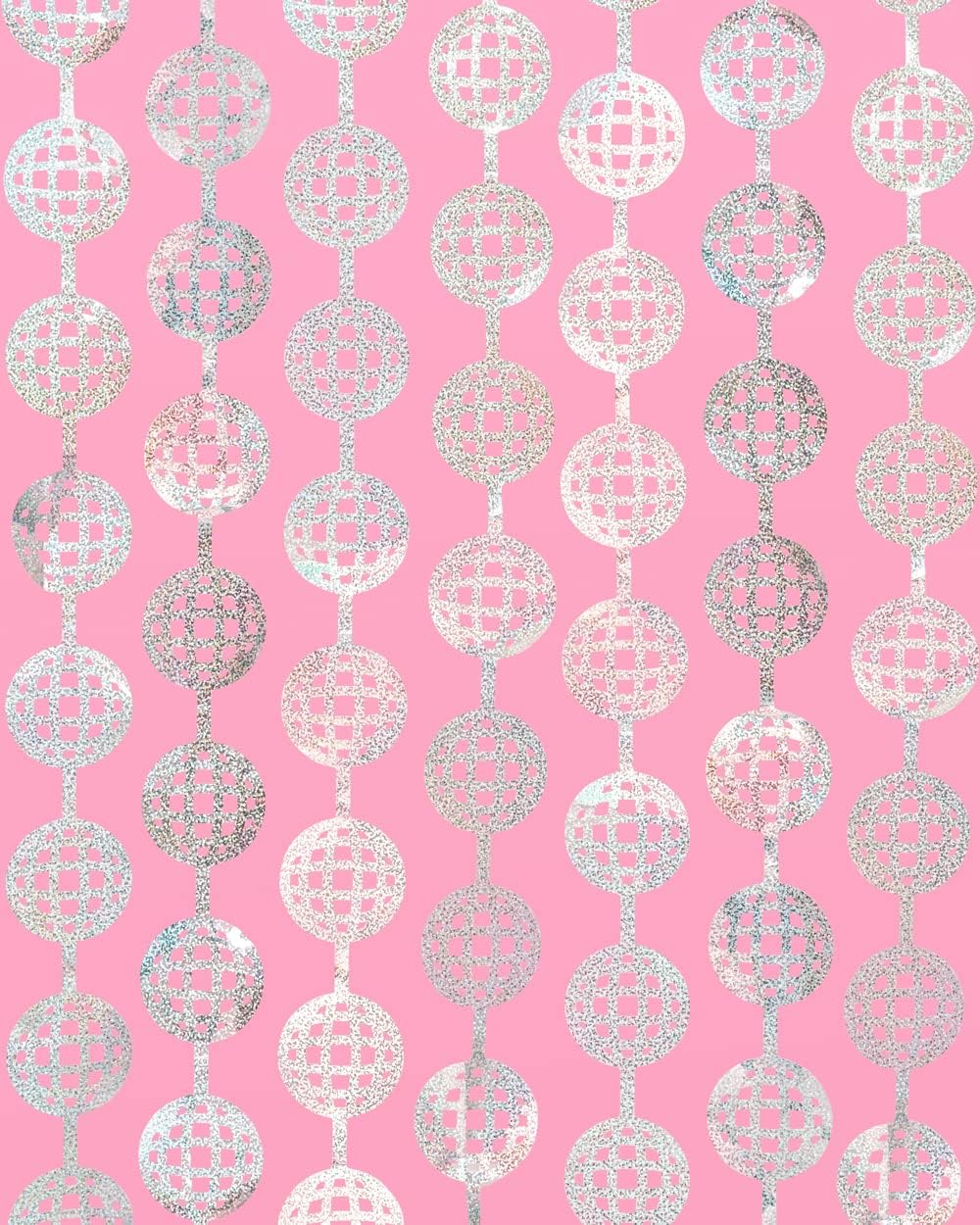xo, Fetti Disco Ball Foil Curtain - Last Disco Bachelorette Party Decorations - Set of 2 | Groovy Backdrop, 70s Birthday Photo Booth, Wedding, New Years Eve