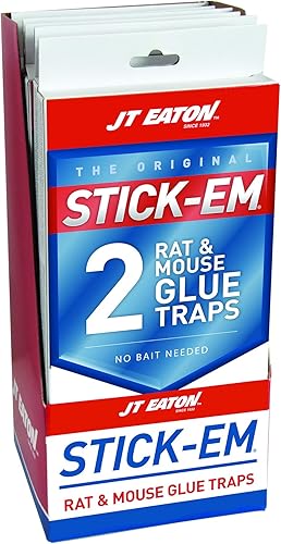 Miniatura 3 de JT Eaton J T Eaton 155N Stick-Em - Trampa de pegamento tamaño rata y ratón paquete de 2 multicolor 2