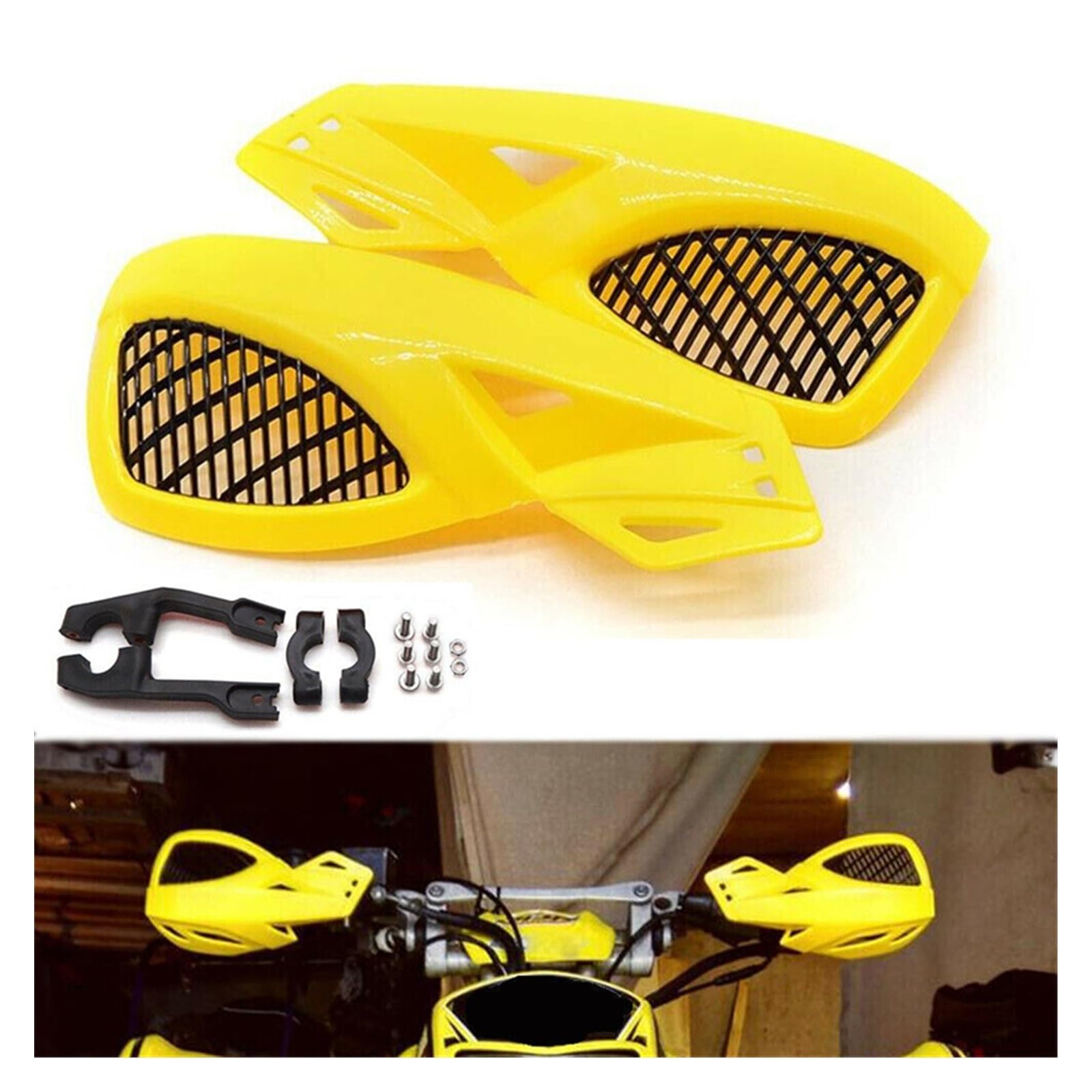 Universele Motorfiets Handbeschermers 7/8 22mm En 1/8 28mm Stuur Hand Borstel Guards Voor MX Motocross Crossmotor ATV Off Road