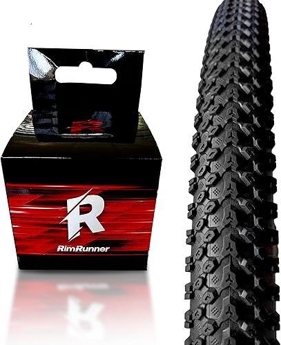 Neumático de bicicleta de montaña - Negro - Neumático individual - Neumático de bicicleta de 26 pulgadas - Neumático de bicicleta - Goma - Alto