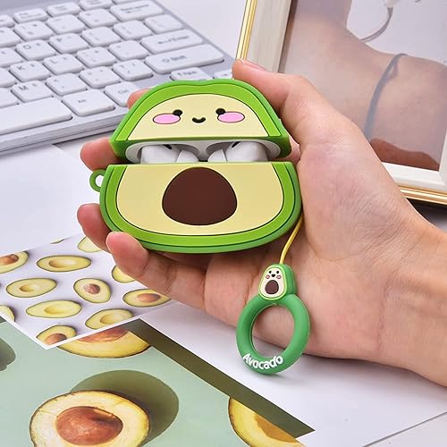Miniatura 3 de Funda compatible con Airpods Pro de 2 generación 2022, bonita funda compatible con AirPods Pro 2, funda protectora de silicona suave Kawaii