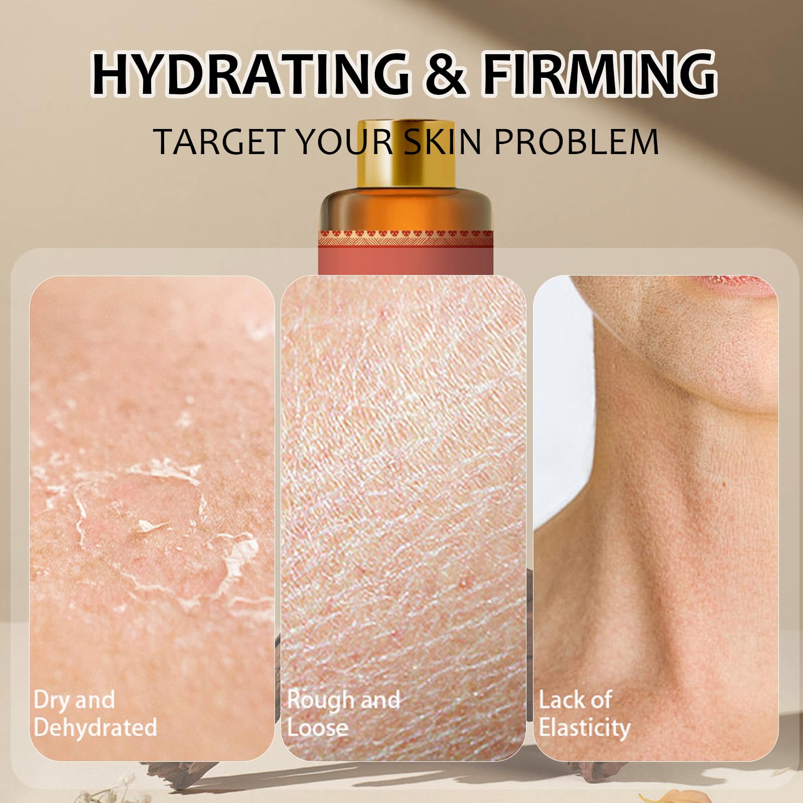Glow Remedy Oil With Rosehip, Magic Luxury Body Oil, Enhance Elasticity & Reduce Loose Skin For Women - Image 3