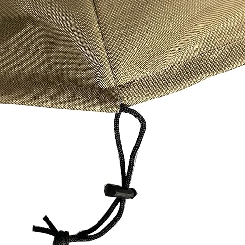 Miniatura 5 de Cubierta rectangular resistente al agua de 60 pulgadas para fogata de gas de patio al aire libre, 60 pulgadas de largo x 38 pulgadas de ancho x 24