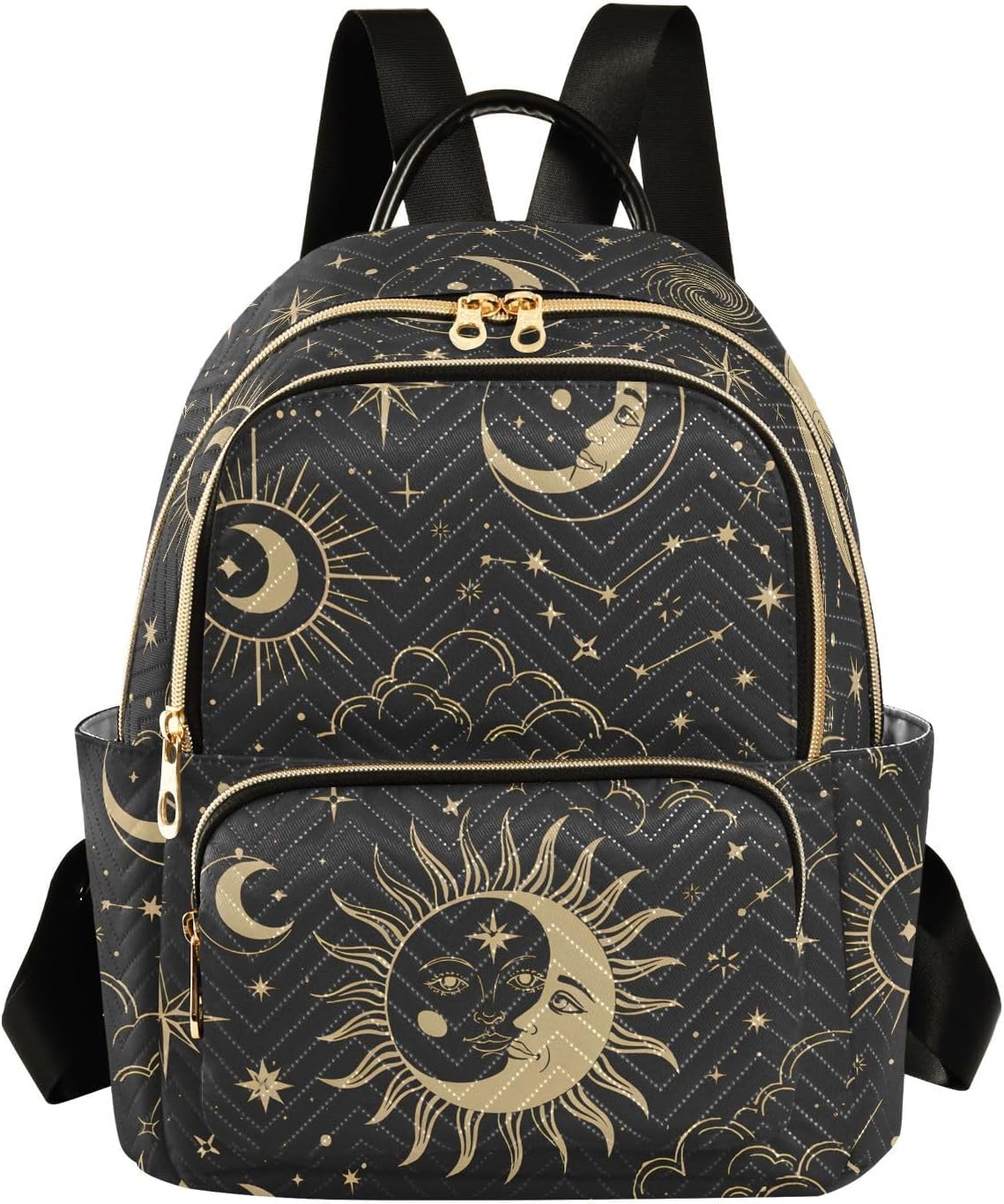 ALAZA Couple Of Dragons Small Backpack Purse for Women Travel Bag Fashion Daypack Back Pack Shoulder Bag