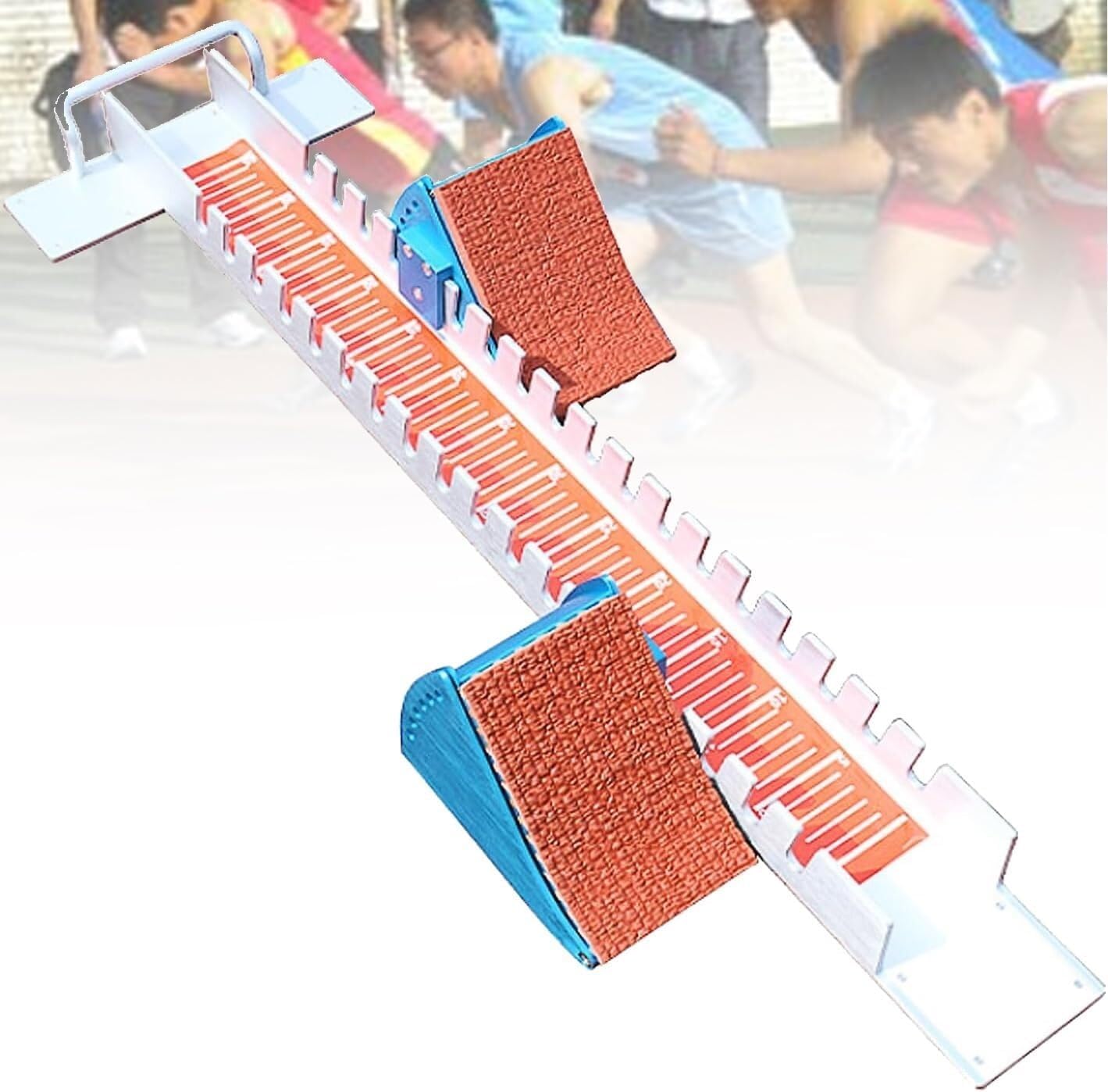 Sprint Starting Blocks with Adjustable Angle high Steps for Track and Field Events, Athletics, playgrounds and stadiums