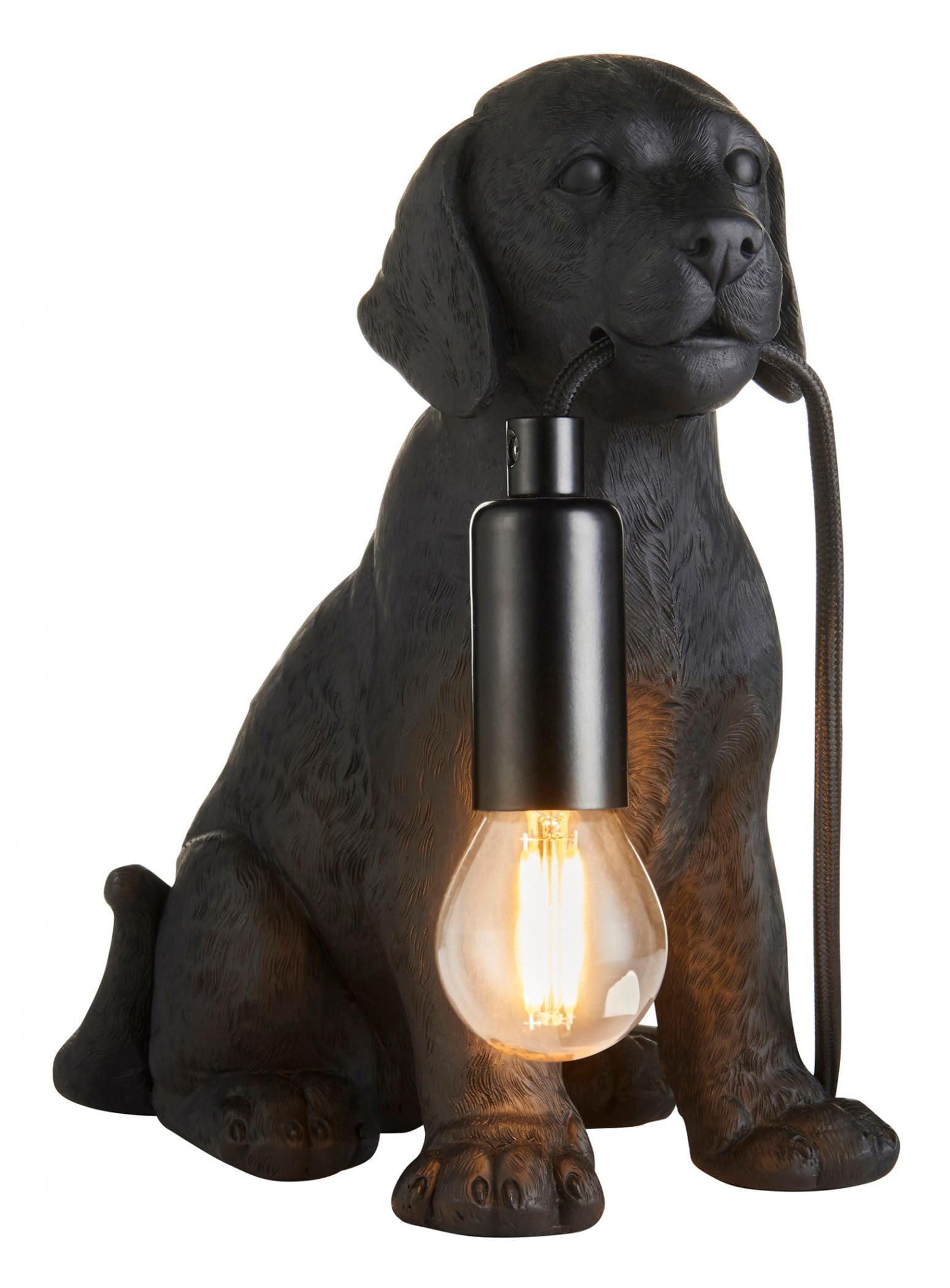 Table Light Black Labrador Puppy Matt Endon 107365