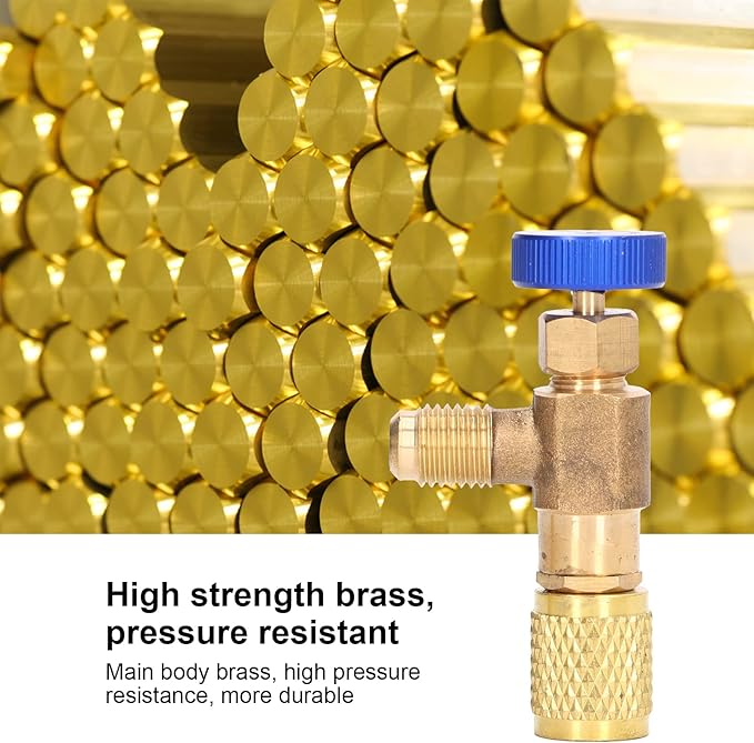 Válvulas de Carga de Refrigerante Haofy para R22 R404 R407, 2 Piezas miniatura 4