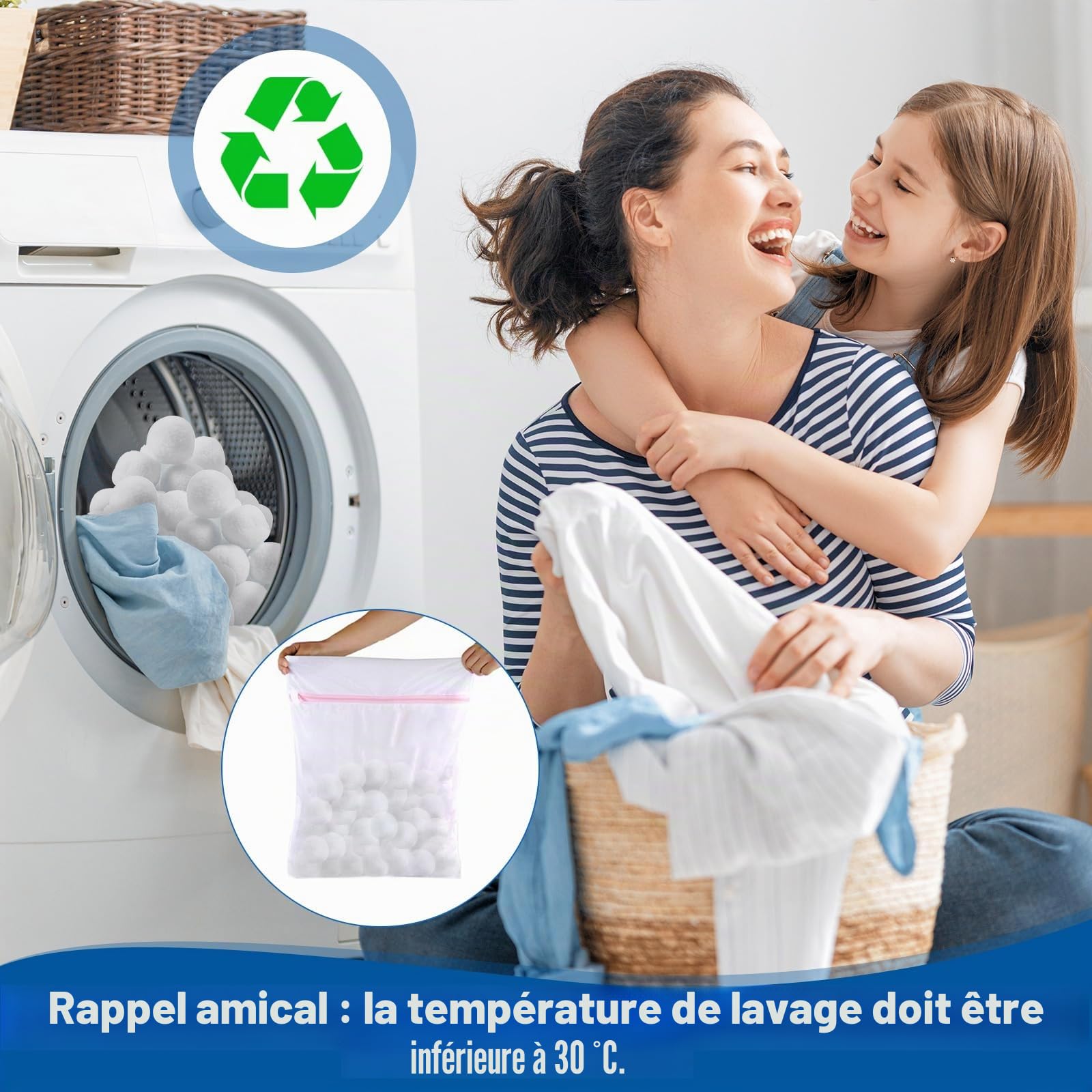 MOYKSRR Balles Filtrantes 1500g, Boules de Filtre de Piscine, Réutilisable Pool Filter Balls, Balles de Filtration pour remplace 53kg de Sable de Filtration pour Filtres à Sable, Filtration d'eau