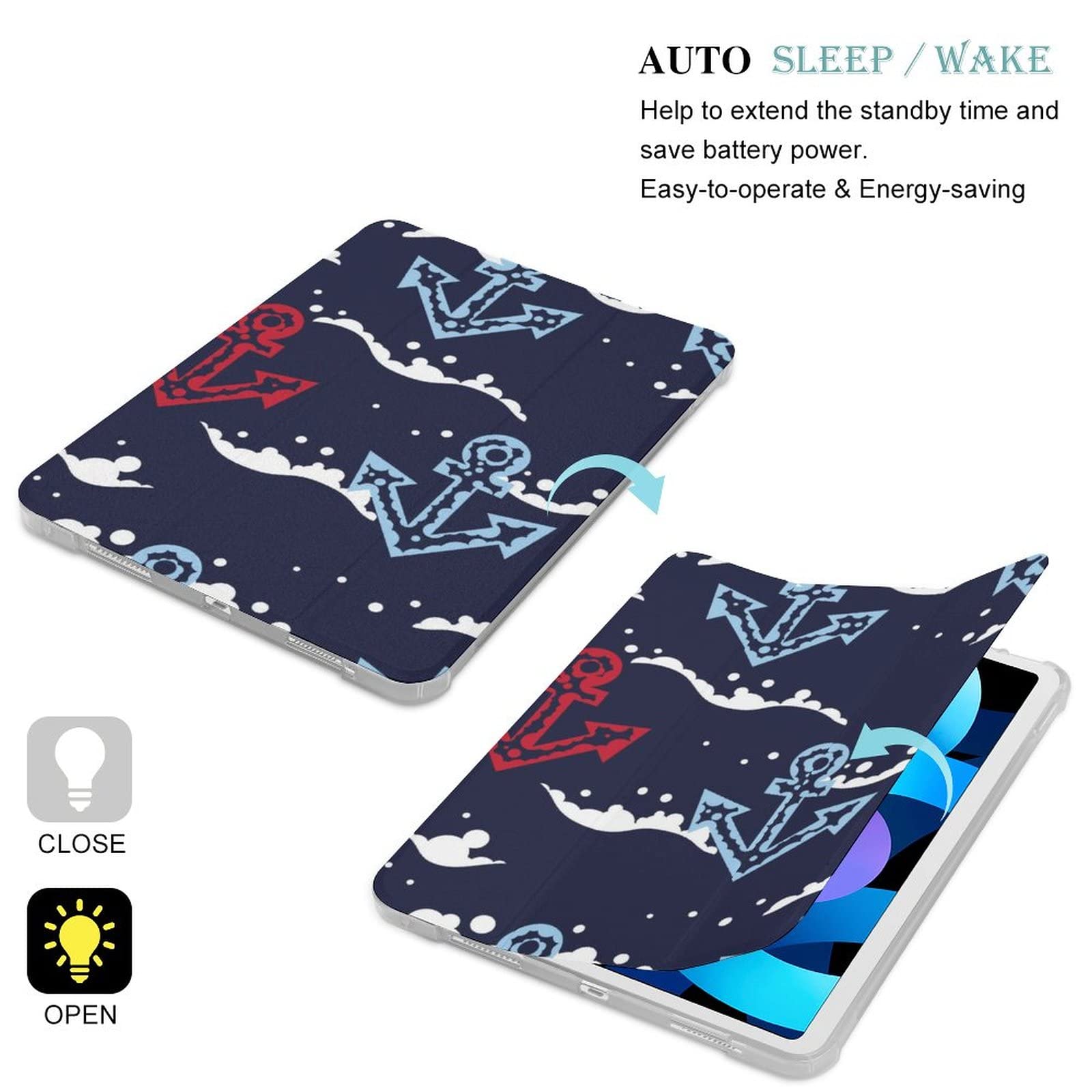 Marine Anchor Case for Ipad Tablet Protective Cover IPAD