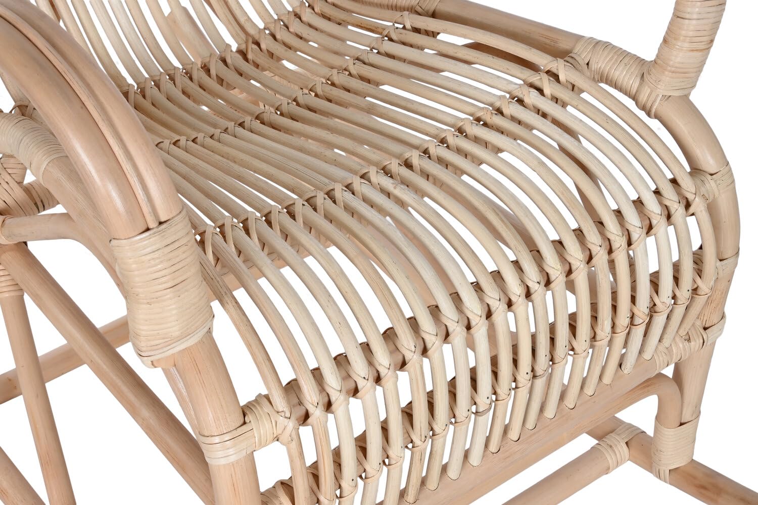 Mecedora Natural Ratan 64x102x90 cm