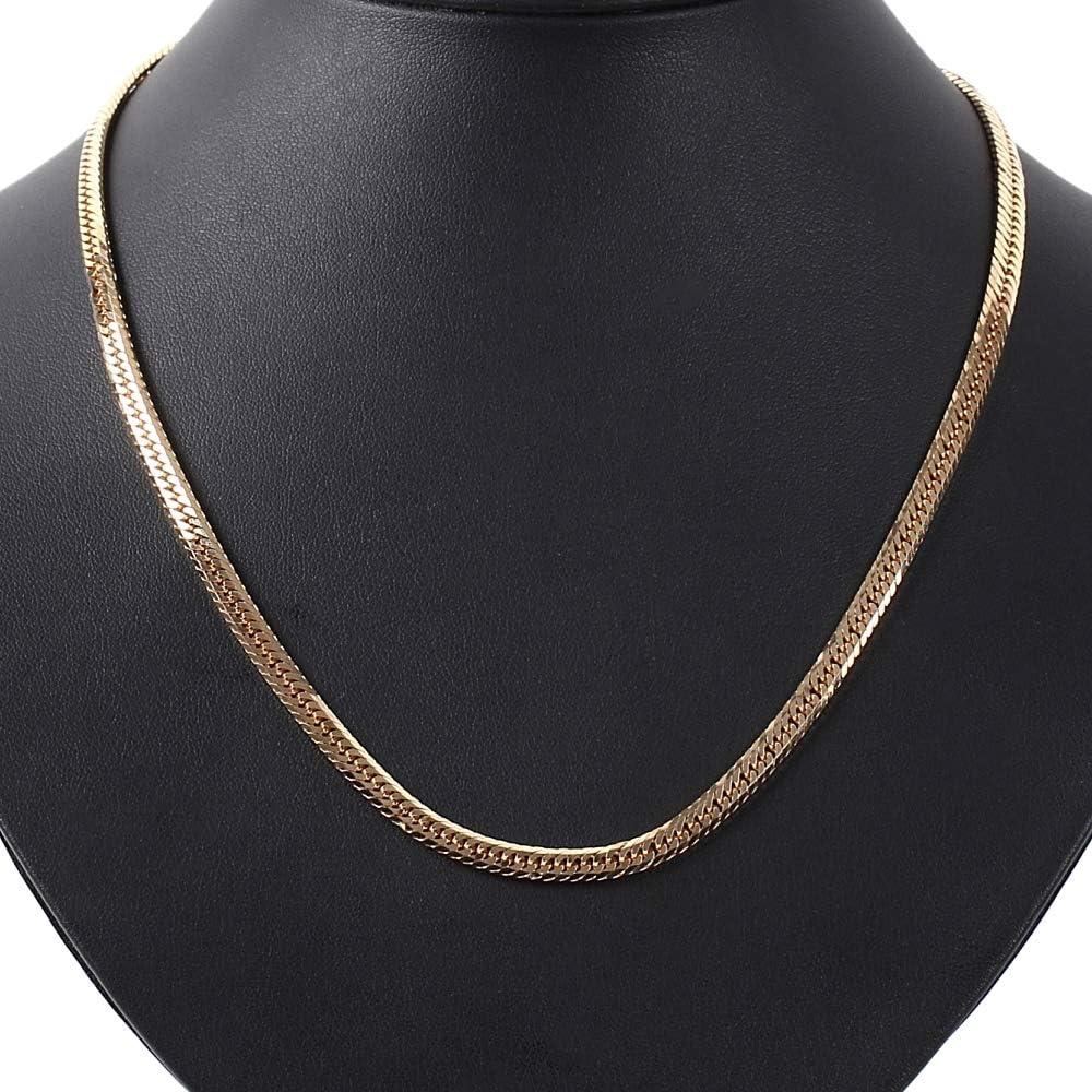 Amazon | [ハッピーグッツショップ] 18金 喜平 ネックレス 12面