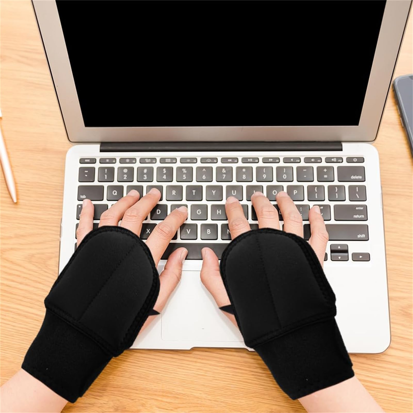 2pieza guantes con temblores, dispositivos para pacientes con Parkinson, movilidad mejorada de mano/muñeca, agarre de mano y entrenamiento de fuerza