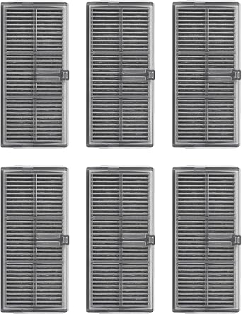 6 Pcs Hepa Filter for Dreame L40s Ultra AE/ L40s Ultra CE/ L10s Ultra Gen 2/ X30 Ultra/L10s Pro Ultra Heat Robots Vacuum Cleaner Parts Replacement Filter Accessories