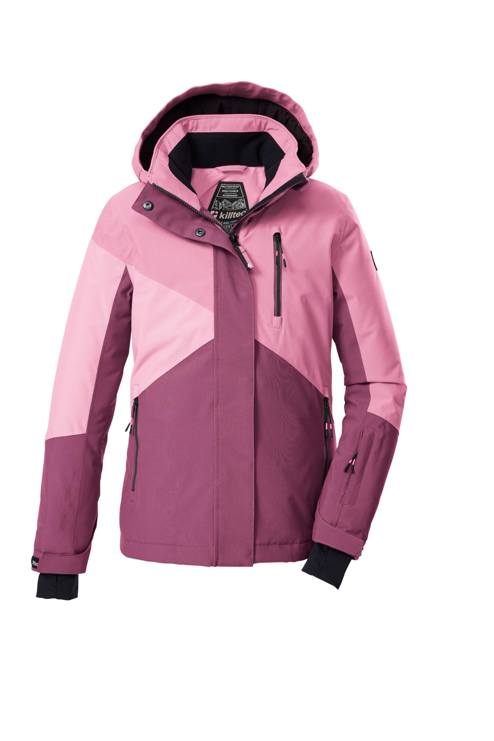 Killtec Mädchen Ksw 209 Grls Ski Jckt Skijacke/Funktionsjacke mit Kapuze und Schneefang