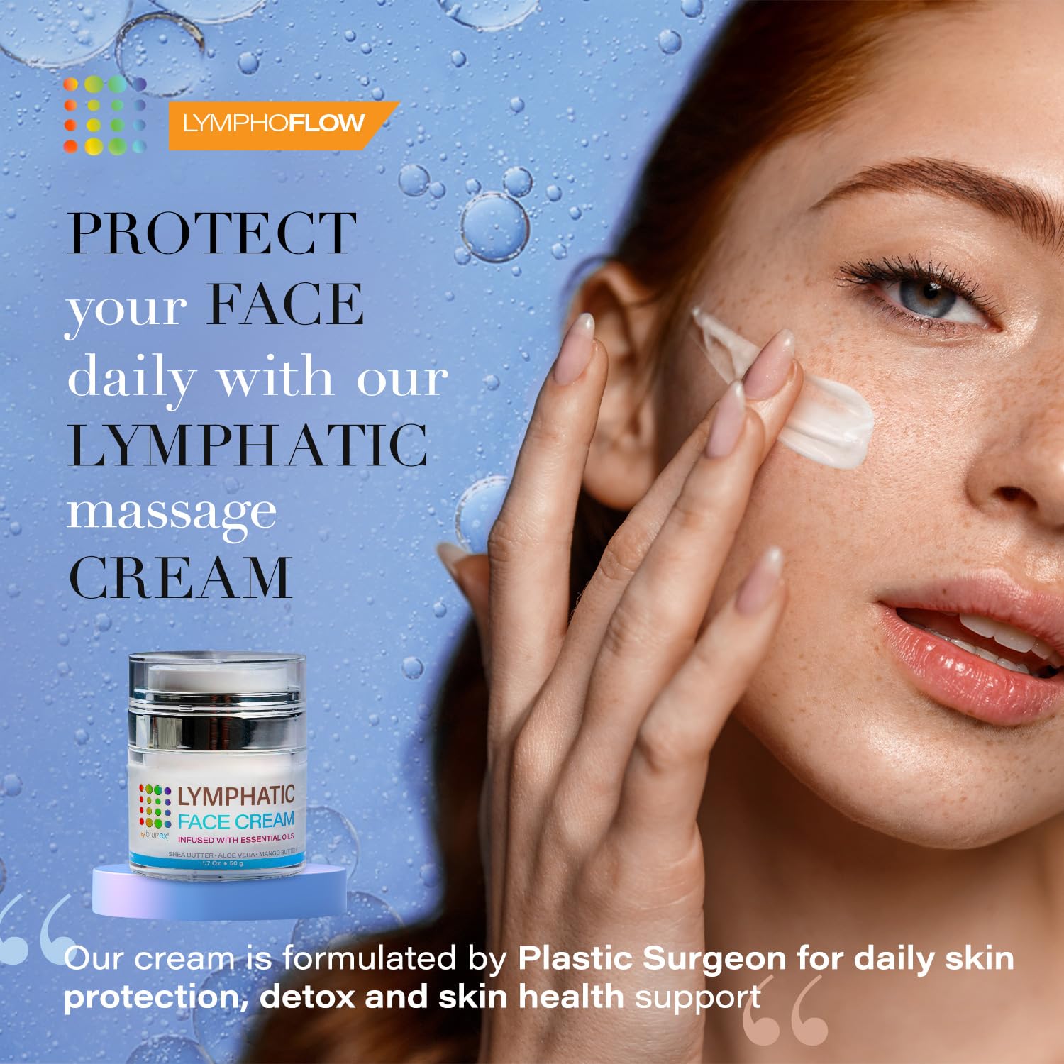 Amazon.com: Bruizex Lymphatic Drainage Face Cream, Anti-Aging
