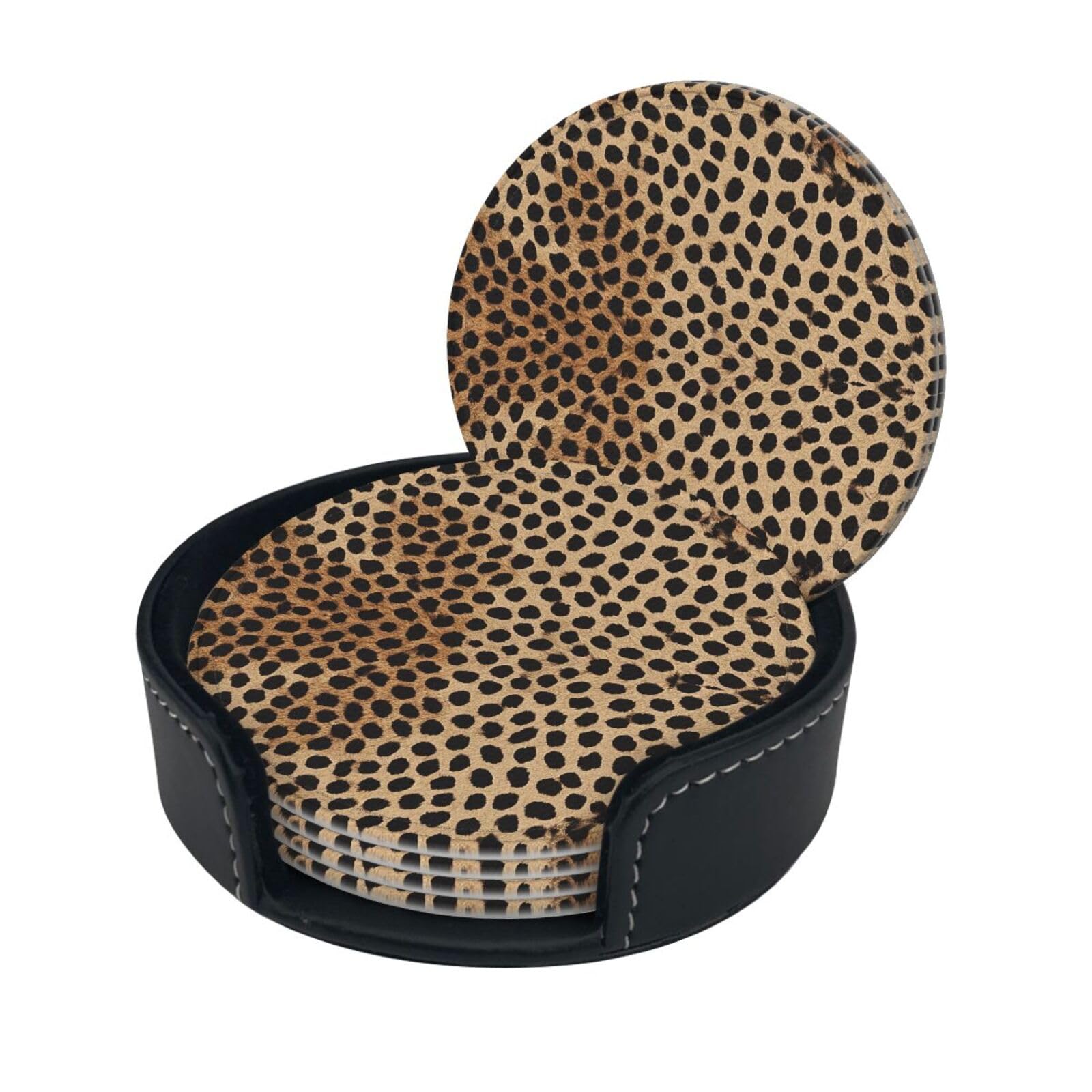 Dessous de verre personnalisés avec support accessoires de table maison et terrasse